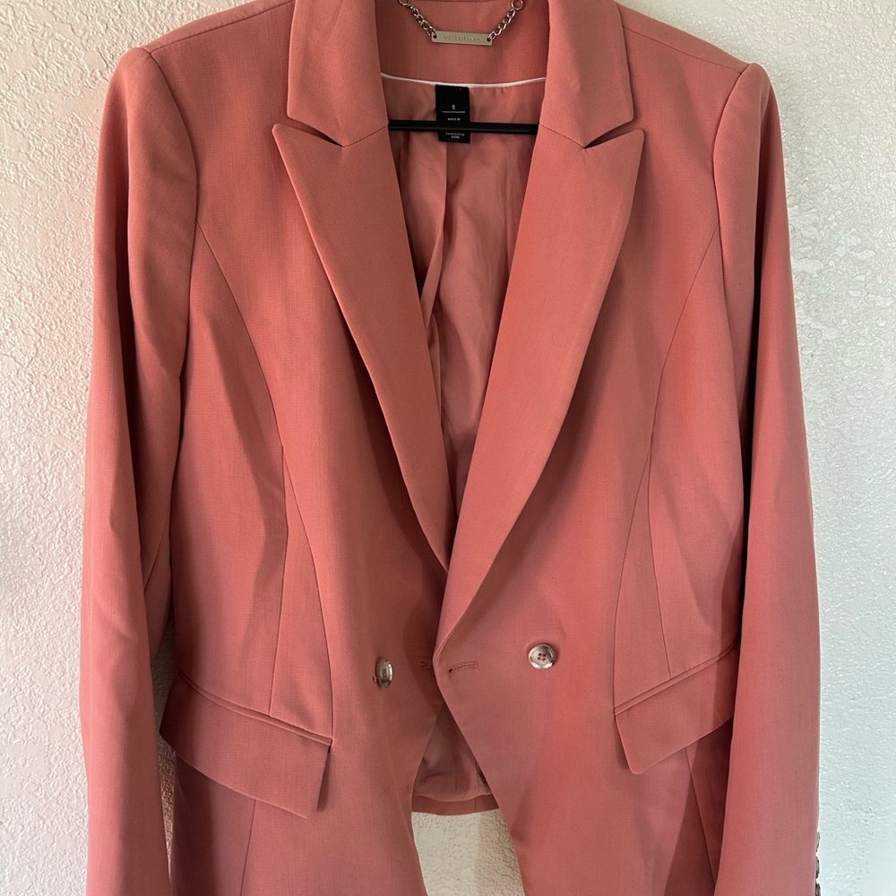 White House Pink Blazer